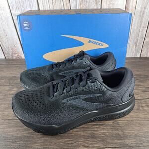 Brooks Ghost 16 Running Shoes Women's Extra Wide Sz 10 EW (2E) Black (Worn Once)